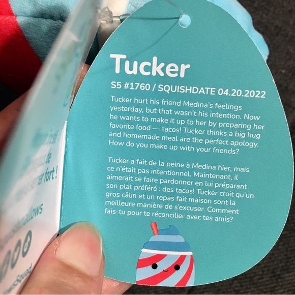 Squishmallow Tucker the Slushie, 5 inch - Picture 6 of 8